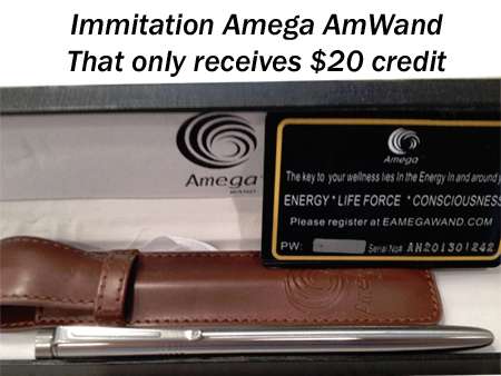 fake amega amwand