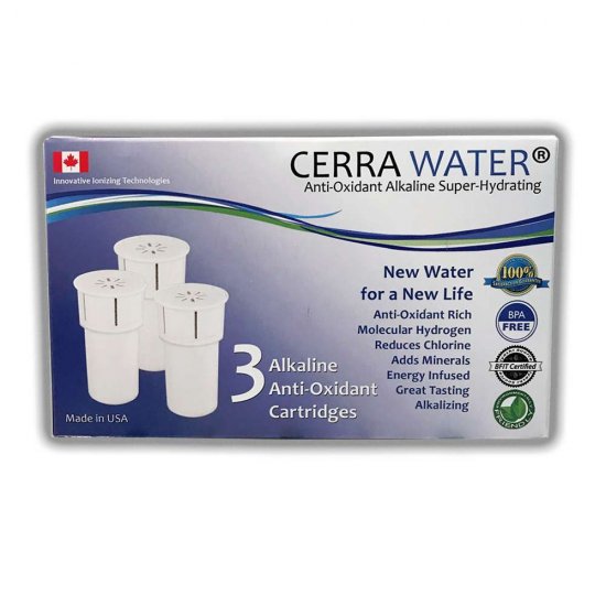 Cerra Water Replacement Filters (3 pack) - Click Image to Close