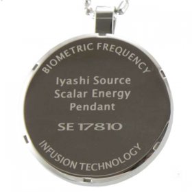Iyashi Scalar Energy Pendant [Silver]