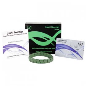 Iyashi Scalar Energy Bracelet [Green]