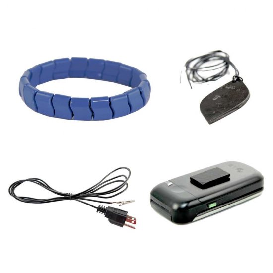 Iyashi Bracelet + EMF Protection Pendant + Cell Phone Protector - Click Image to Close