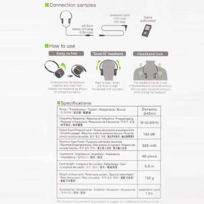 Profesional HQ Binaural Headphones