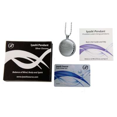 Iyashi Scalar Energy Pendant [Silver]