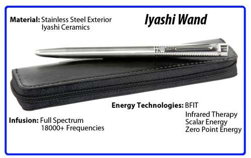Iyashi Zero Point Energy Healing Wand Technology