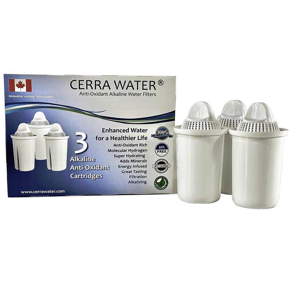 Cerra Water Alkaline Water Filters 3 Pack - Click Image to Close