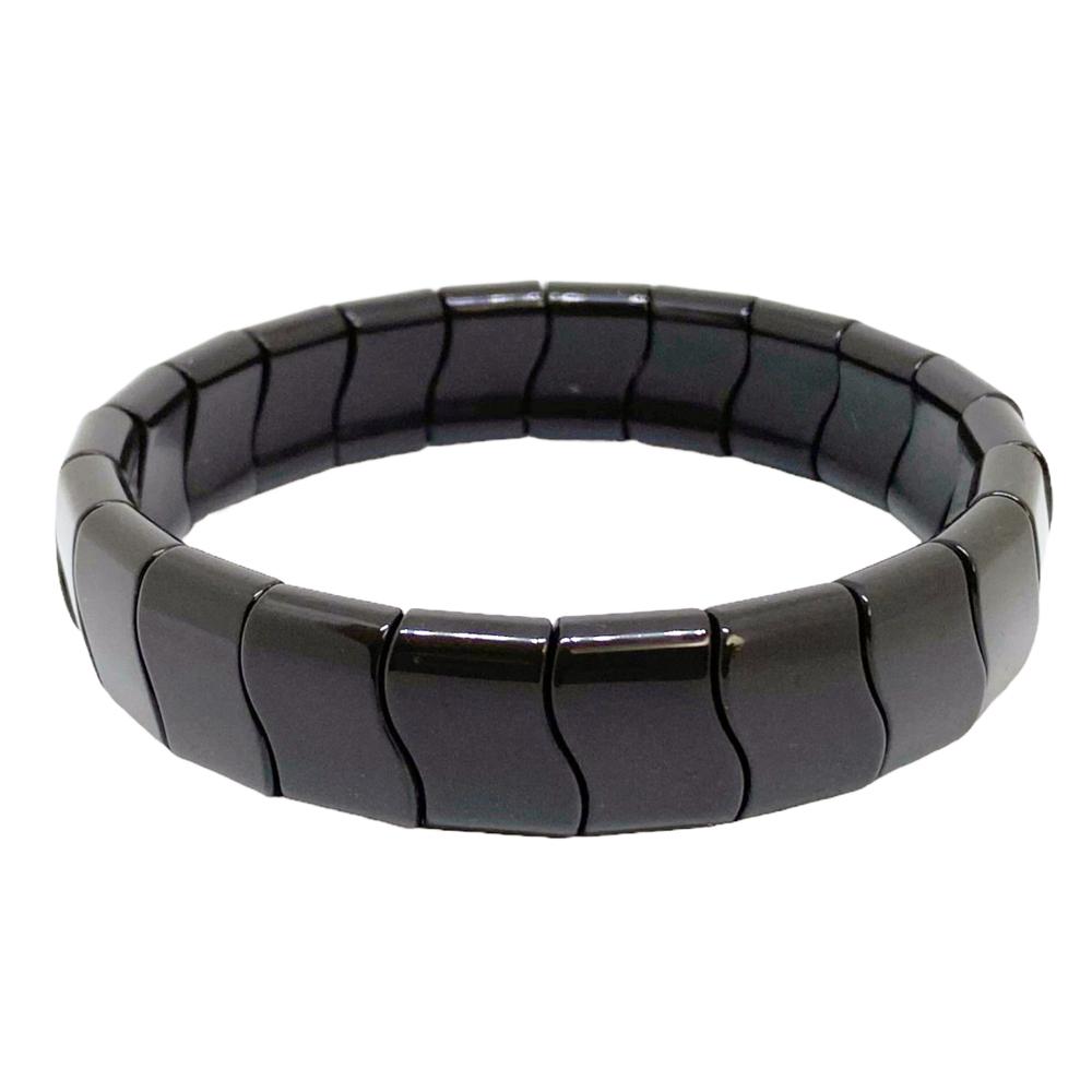 Iyashi Scalar Energy Bracelet [Black] - Click Image to Close