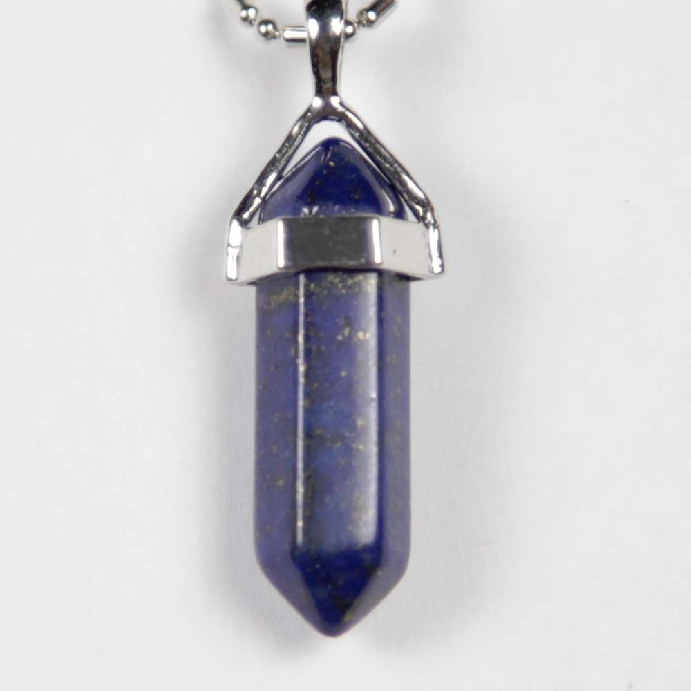 Iyashi Lapis Lazuli Scalar Energy Crystal Pendant - Click Image to Close